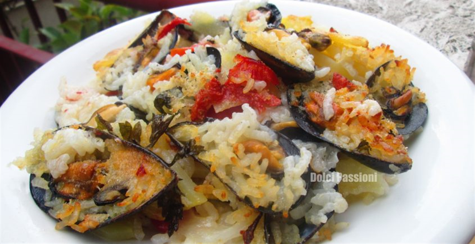 Tiella Barese Riso patate & Cozze-Apuliatv